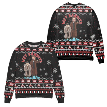 Wet Bandits Home Alone Ugly Christmas Sweater ? Usalast