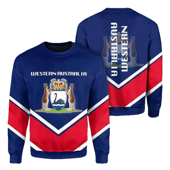 Westernaustralia Coat Of Arms Sweater Lucian Style Jw5 ? Usalast