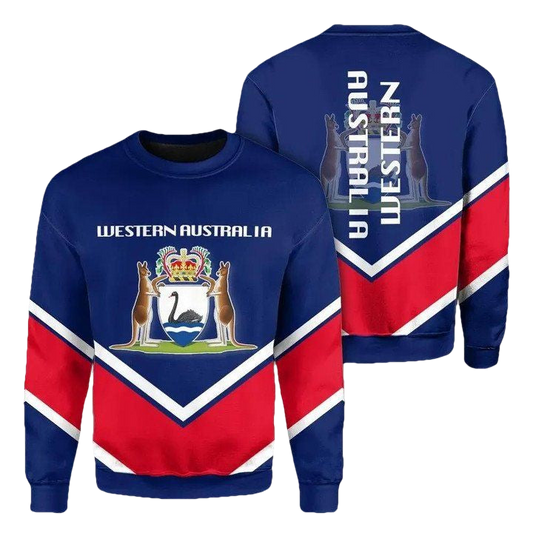 Westernaustralia Coat Of Arms Sweater Lucian Style Jw5 ? Usalast