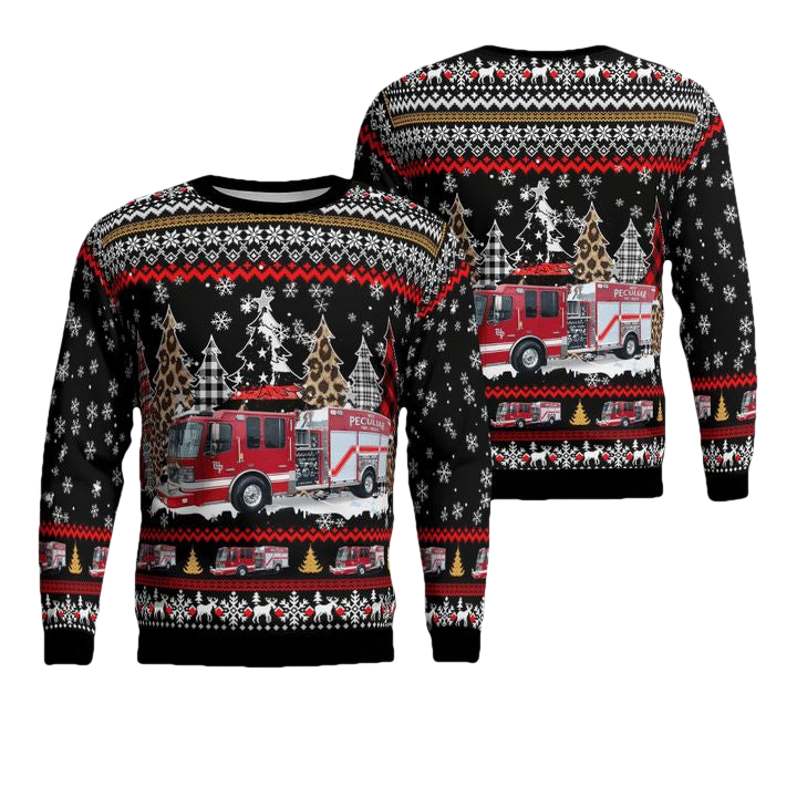 West Peculiar Fire Protection District AOP Sweater ? Usalast
