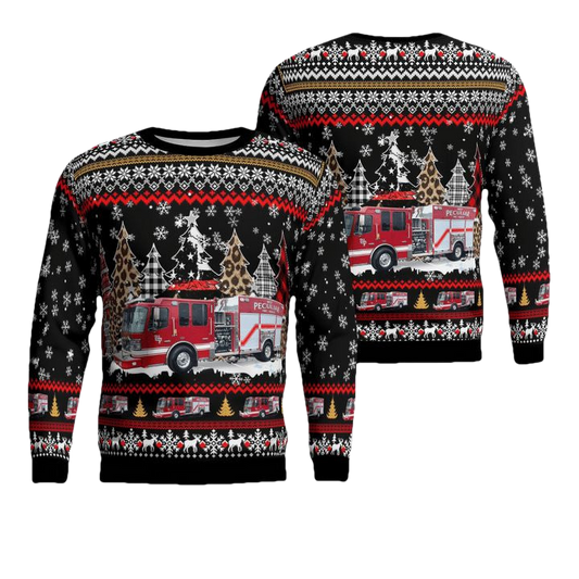 West Peculiar Fire Protection District AOP Sweater ? Usalast