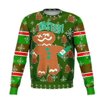 Wasted Meme 2022 Design 3d Ugly Christmas Sweater ? Usalast