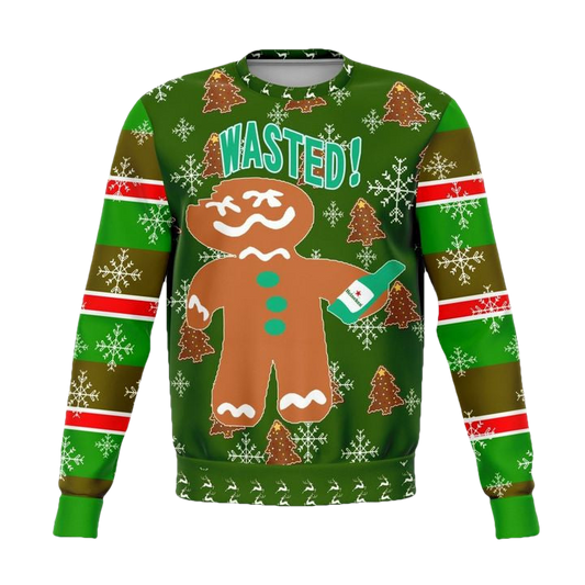 Wasted Meme 2022 Design 3d Ugly Christmas Sweater ? Usalast