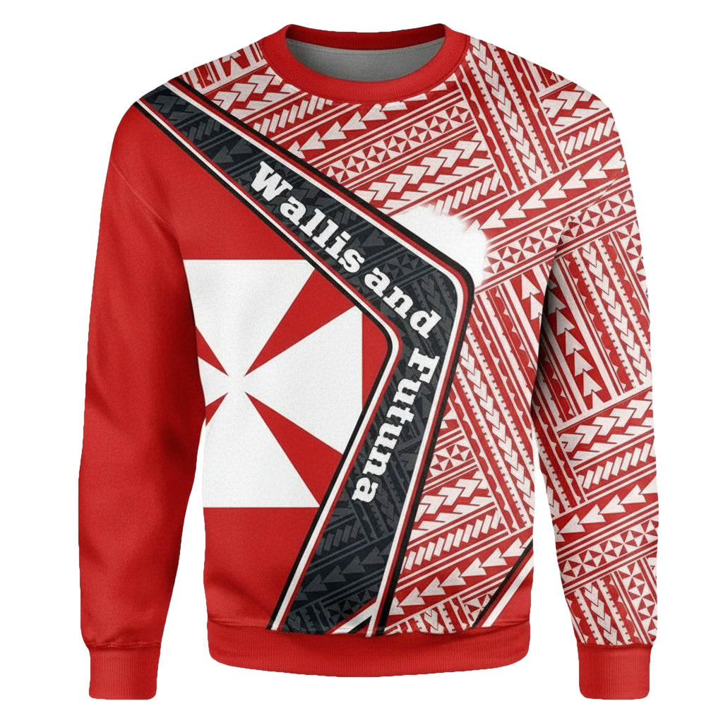 Wallis And Futuna Sweater ? Polynesian Coat Of Arms A224 ? Usalast