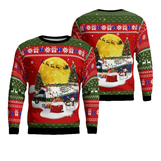 Wagoner EMS Christmas AOP Sweater ? Usalast