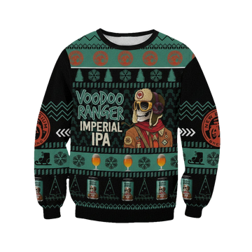 Voodoo Ranger Imperial IPA Beer Ugly Christmas Sweater 2022 ? Usalast