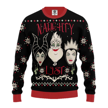 Villains Naughty Ugly Christmas Sweater Amazing Gift Idea Thanksgiving Gift ? Usalast