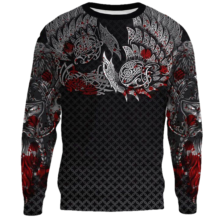 Vikings Sweater Ravens Of Midgard Limited Edition A7 ? Usalast