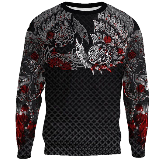 Vikings Sweater Ravens Of Midgard Limited Edition A7 ? Usalast