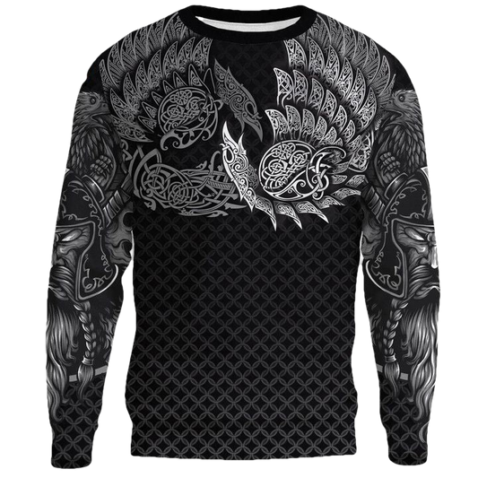 Vikings Sweater Ravens Of Midgard A7 ? Usalast