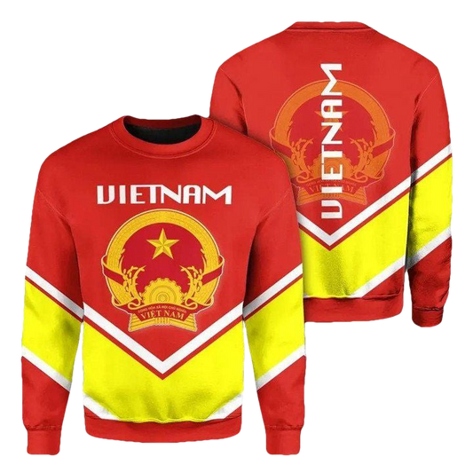 Vietnam Coat Of Arms Sweater Lucian Style J5W ? Usalast