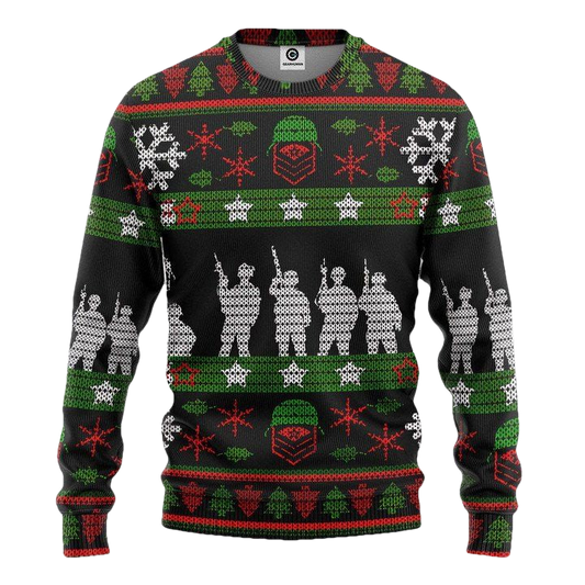 Veteran Soldier Christmas Sweater ? Usalast
