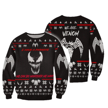 Venom I Have Parasite We Can Do Whatever You Want Ugly Sweater Christmas ? Usalast
