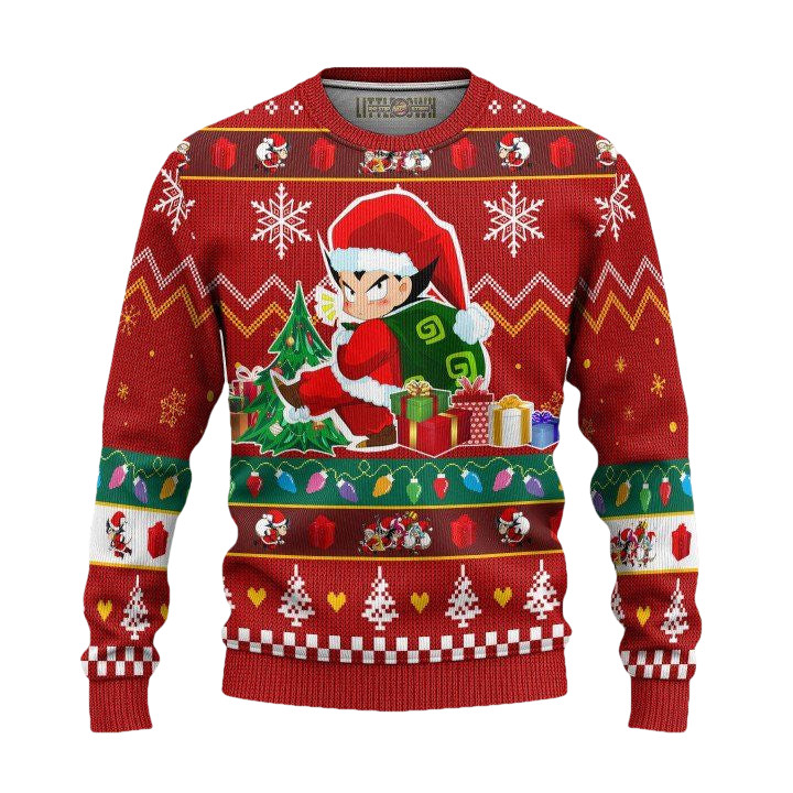 Vegeta Ugly Christmas Sweater And 3D Hoodie Dragon Ball Xmas Gift ? Usalast