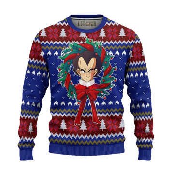 Vegeta Dragon Ball Z Ugly Christmas Sweater And 3D Hoodie Xmas Gift ? Usalast