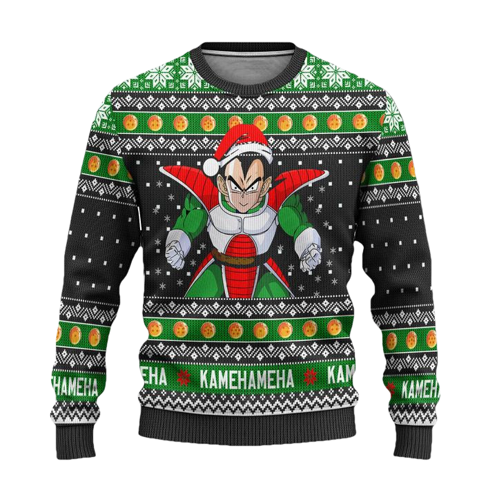 Vegeta Dragon Ball Anime Ugly Christmas Sweater Xmas Gift ? Usalast
