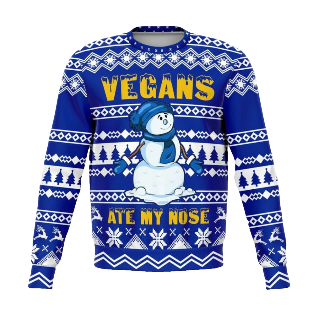 Vegans Ate My For For Meme 3d Ugly Christmas Sweater ? Usalast