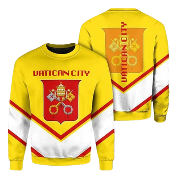 Vaticancity Coat Of Arms Sweater Lucian Style Jw5 ? Usalast
