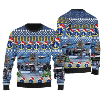 USAF UH-1N 1st Helicopter Squadron Christmas Sweater 3D ? Usalast