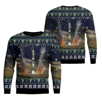 USAF LGM-25C Titan II Christmas Sweater 3D ? Usalast