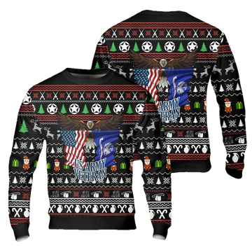 US Army Veteran Christmas Sweater 3D ? Usalast