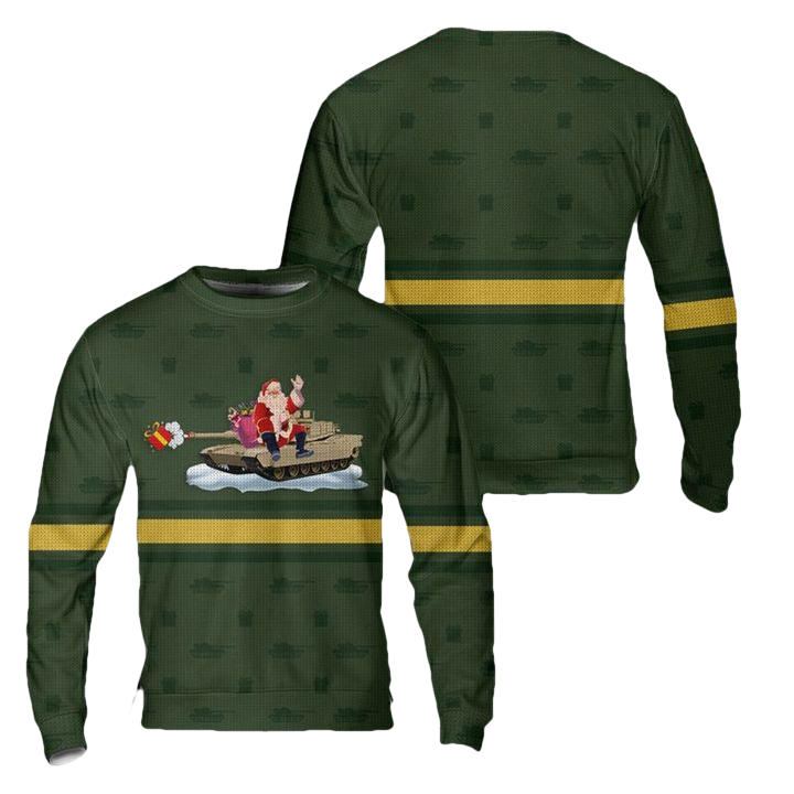 US Army M1 Abrams Christmas Sweater 3D ? Usalast