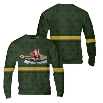US Army M1 Abrams Christmas Sweater 3D ? Usalast