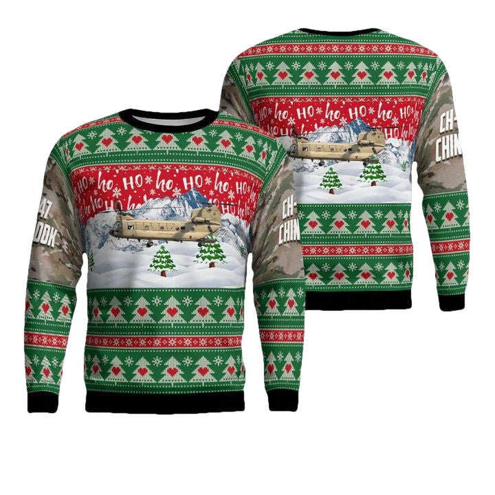 US Army CH-47F Chinook Sweater 3D ? Usalast