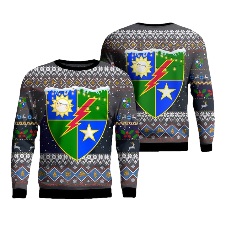 US Army 75th Ranger Regiment Christmas Sweater 3D ? Usalast