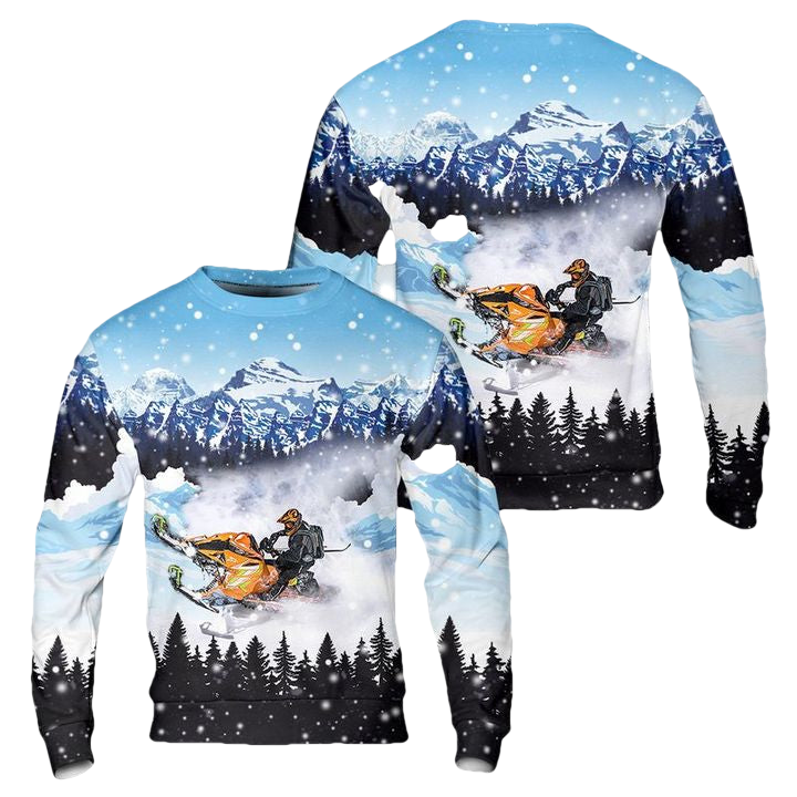 US Arctic Cat Snowmobiles Riot X Christmas Sweater 3D ? Usalast