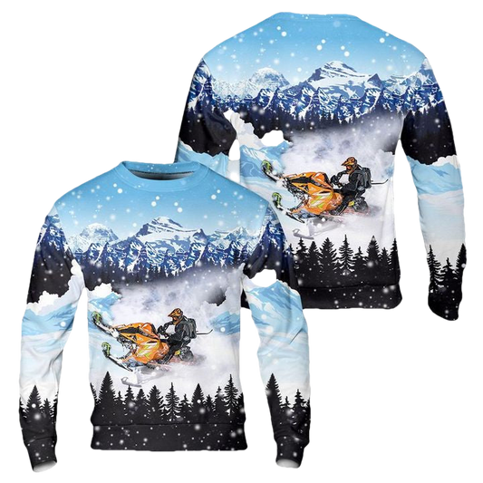US Arctic Cat Snowmobiles Riot X Christmas Sweater 3D ? Usalast