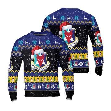 US Air Force New Jersey Air National Guard 177th Fighter Wing Christmas Sweater 3D ? Usalast