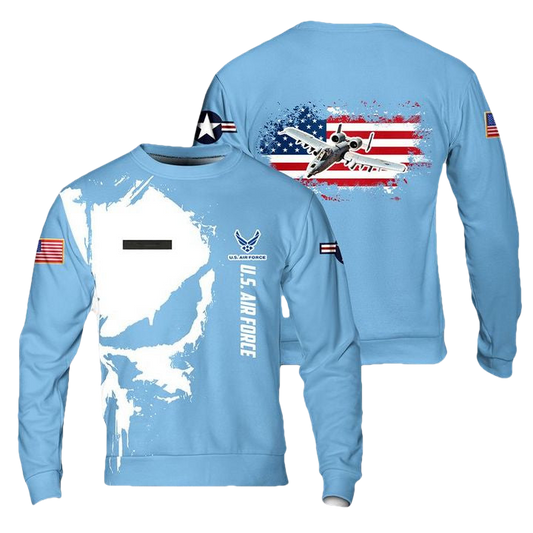 US Air Force Fairchild Republic A-10 Thunderbolt II Sweater 3D ? Usalast