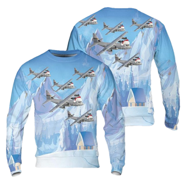Us Air Force C-130J Super Hercules 3D Sweater ? Usalast