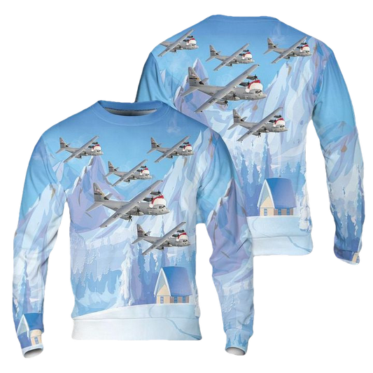 Us Air Force C-130J Super Hercules 3D Sweater ? Usalast