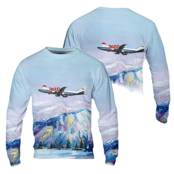 US Air Force Boeing E-4B Nightwatch Christmas AOP Sweater ? Usalast