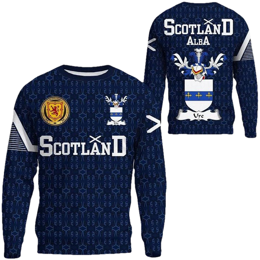 Ure Family Crest Sweater Scottish Home ? 1991 Style A7 ? Usalast