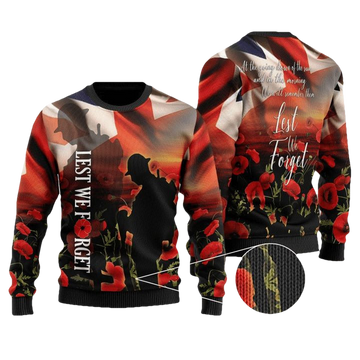 United Kingdom Veterans Let We Forget Ugly Christmas Sweater 2022 ? Usalast