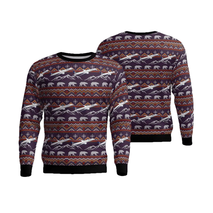 United Airlines Boeing 787-9 Dreamliner Sweater 3D ? Usalast