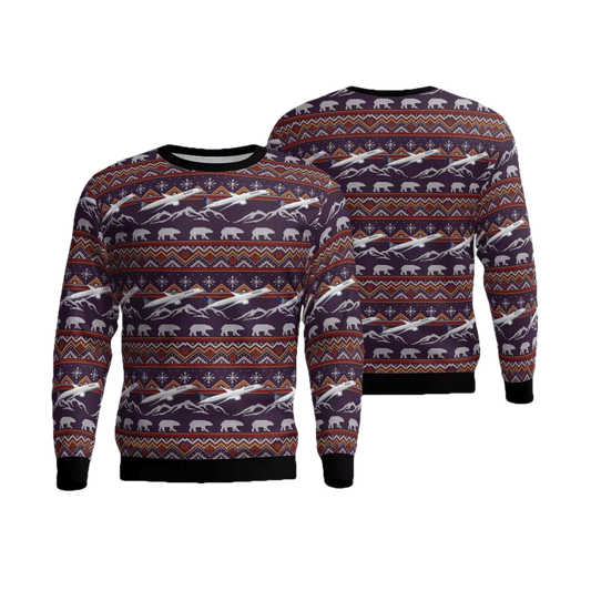 United Airlines Boeing 787-9 Dreamliner Sweater 3D ? Usalast