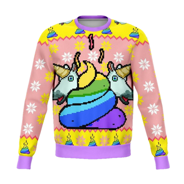 Unicorn Poo Meme 2022 Design 3d Ugly Christmas Sweater ? Usalast