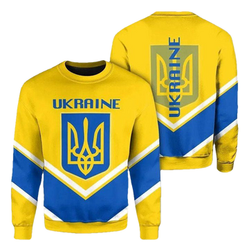 Ukraine Coat Of Arms Sweater Lucian Style J5W ? Usalast
