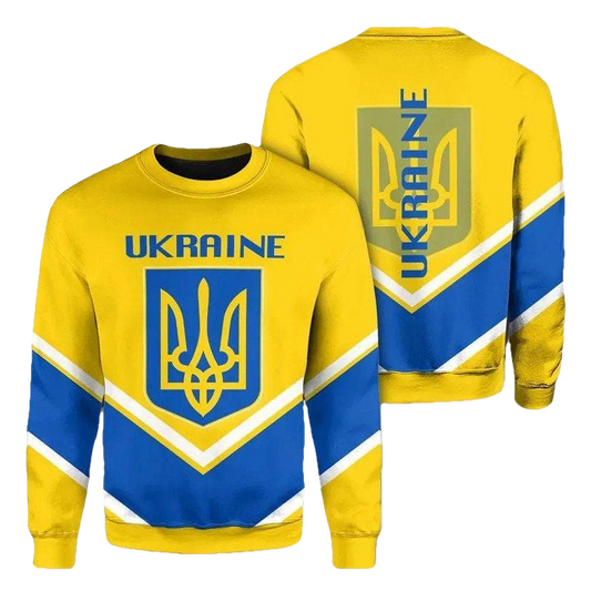 Ukraine Coat Of Arms Sweater Lucian Style J5W ? Usalast