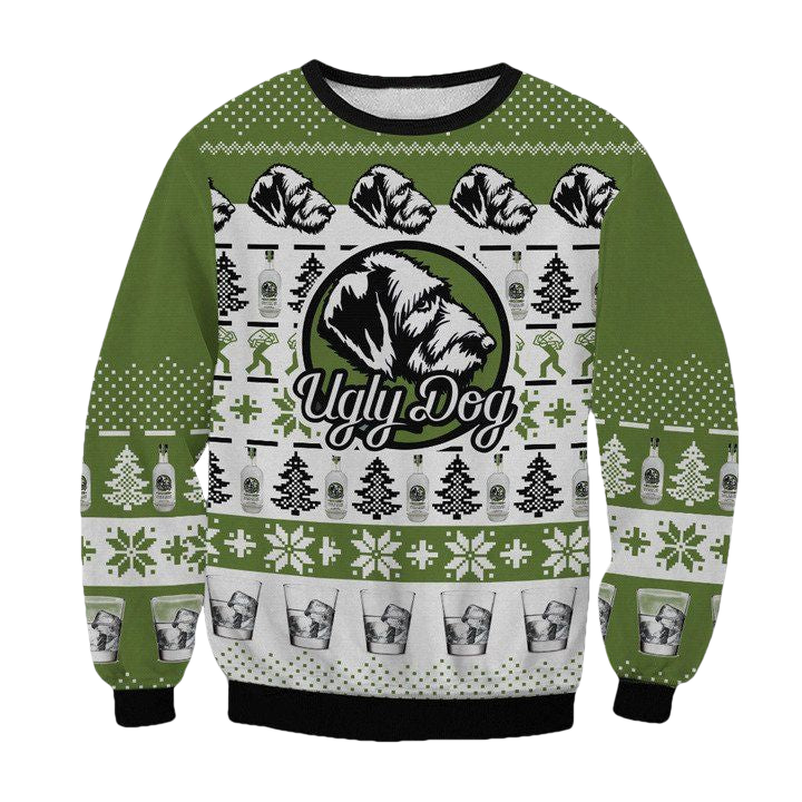 Ugly Dog Kentucky Bourbon Peanut Butter Whiskey Ugly Christmas Sweater 2022 ? Usalast