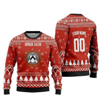 Udinese Calcio Personalized Ugly Christmas Sweater Red Version ? Usalast