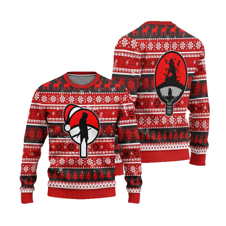 Uchiha Itachi Naruto Anime Unisex Wool Sweater Christmas Gift ? Usalast