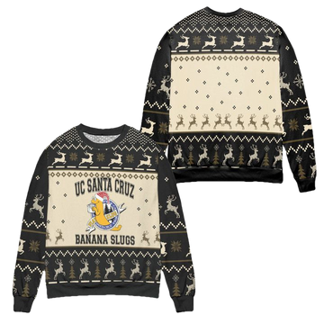 UC Santa Cruz Banana Slugs Ugly Christmas Sweater ? Usalast