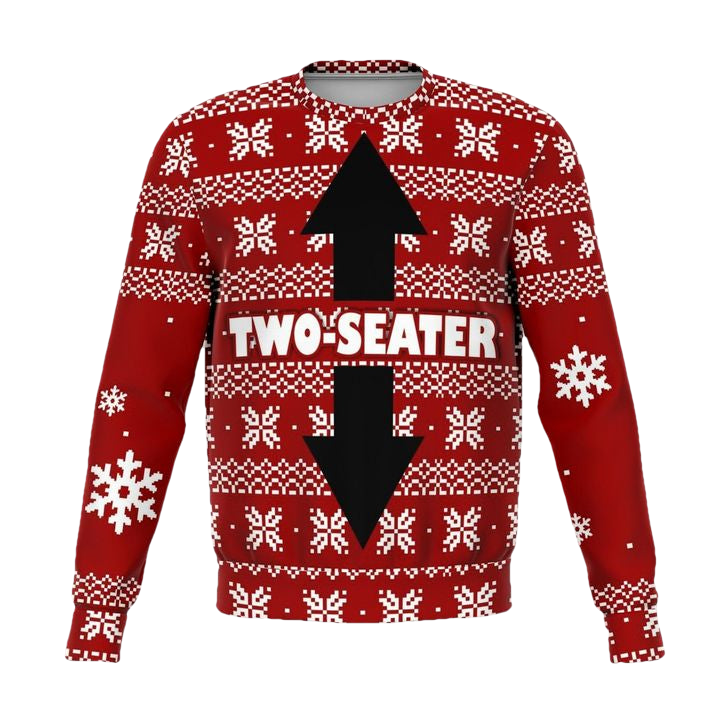 Two Seater Meme 2022 Design 3d Ugly Christmas Sweater ? Usalast