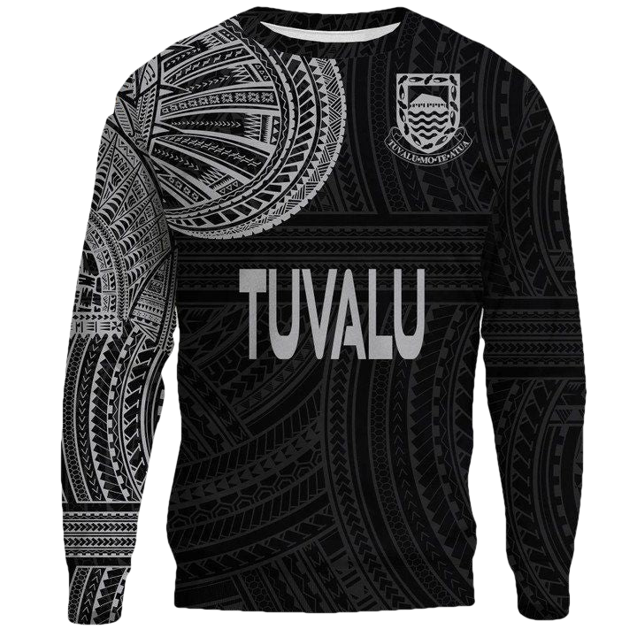 Tuvalu Sweater Polynesian Tattoo Style A27 ? Usalast