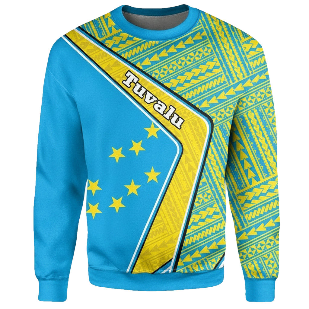 Tuvalu Sweater ? Polynesian Coat Of Arms A224 ? Usalast